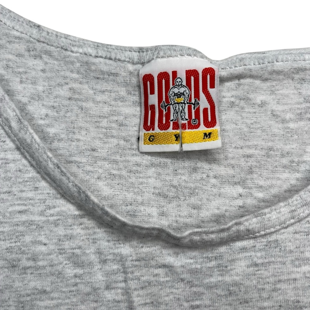 Vintage Gold's Gym Florida Beach Gray Tank Top - Picture 5 of 5